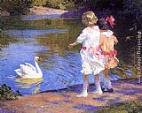 The Swan by Edward Potthast